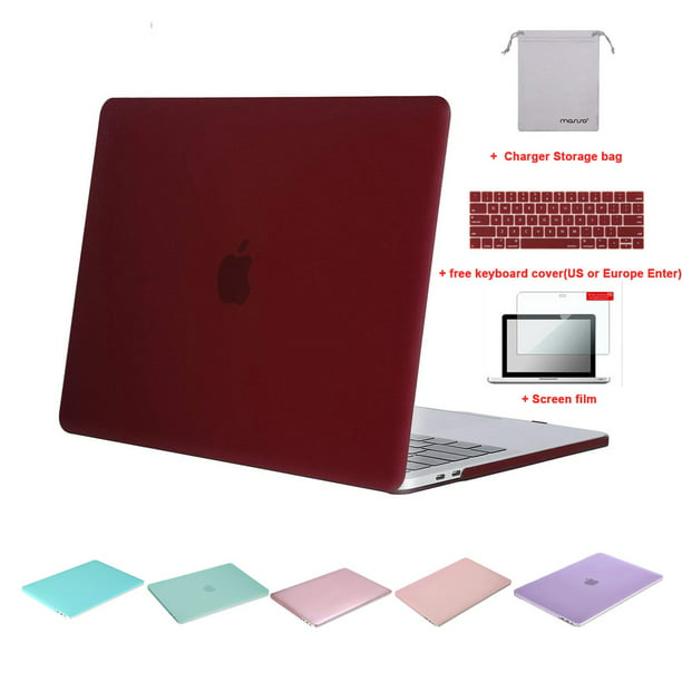 MacBook Air A1466 Case Spring Beautiful Pink Flower Fragrant Plastic Hard Shell Compatible Mac Air 11 Pro 13 15 MacBook Pro Shell Protection for MacBook 2016-2019 Version 